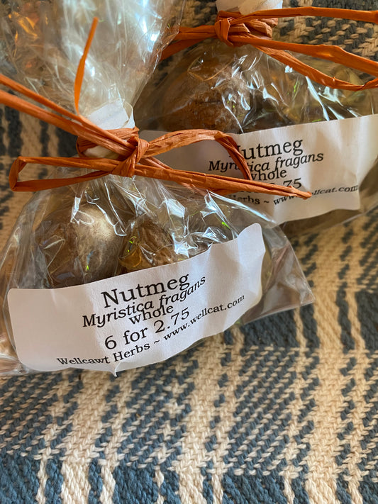 Nutmeg - Whole - .45 each or 6 for 2.50