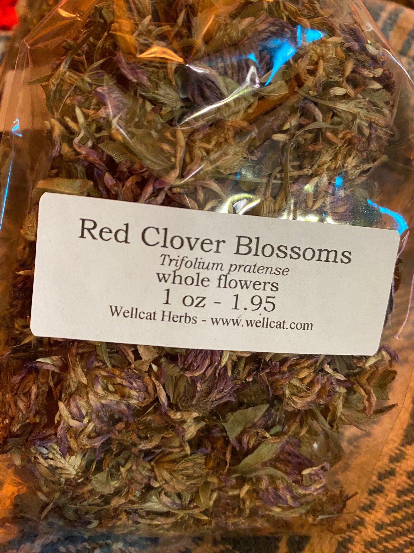 Red Clover Blossoms - Whole