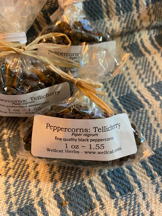 Peppercorns (Tellicherry) Whole